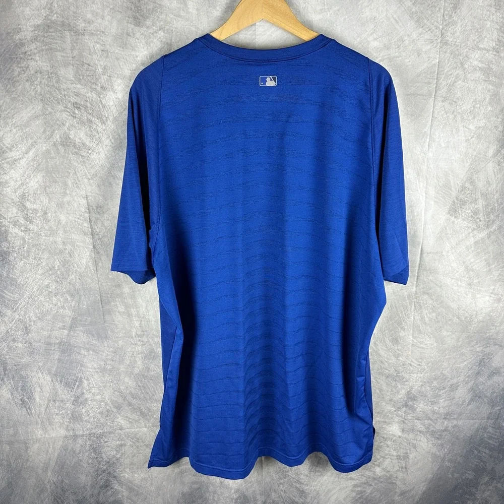 Nike Toronto Blue Jays MLB Authentic‎ Collection Dri-FIT Shirt Blue Mens XXL